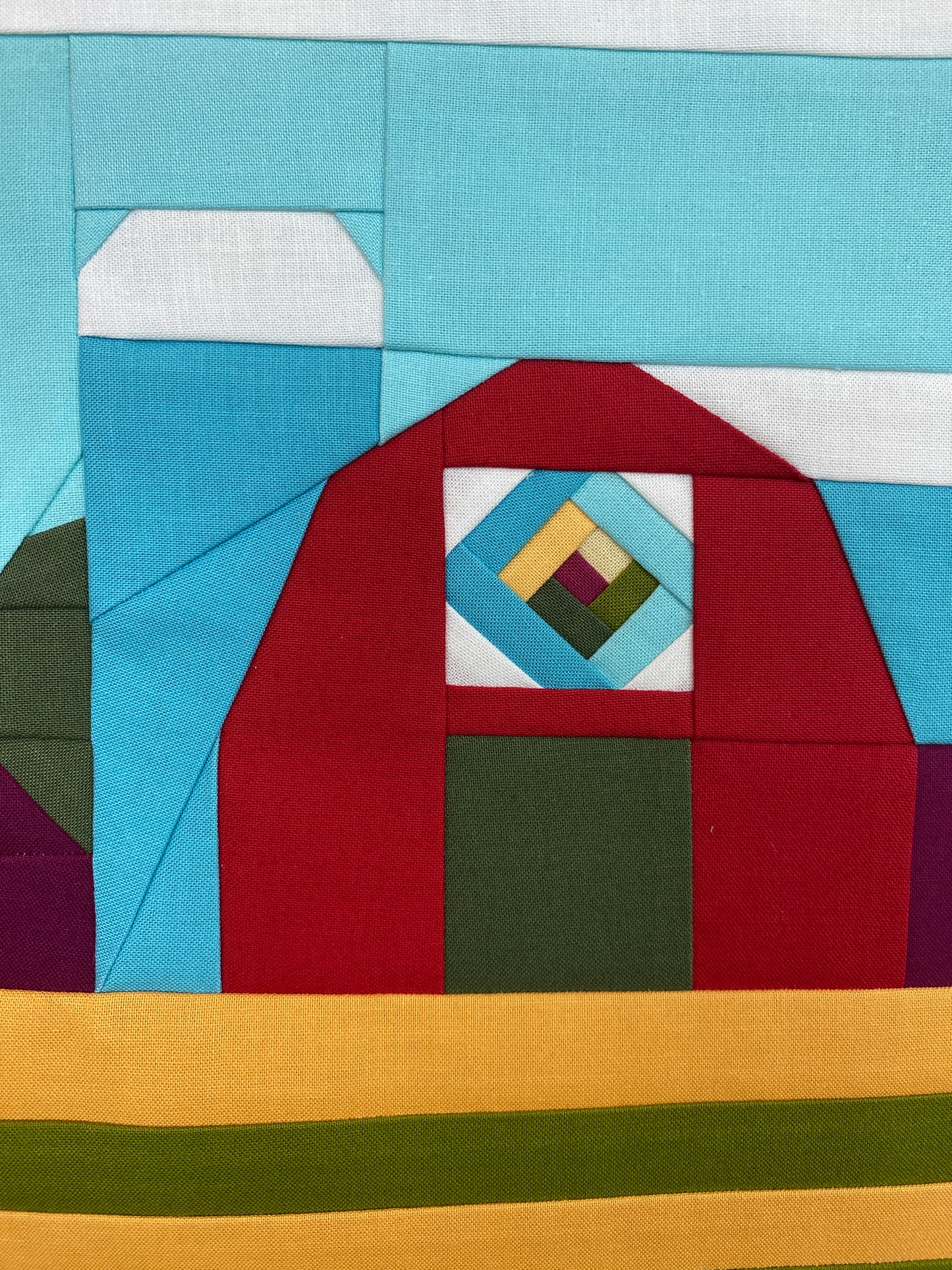 Paper Pattern (Part 7 of 9) Capturing Memories HEARTLAND, A Foundation Paper Piecing Quilt Pattern Series