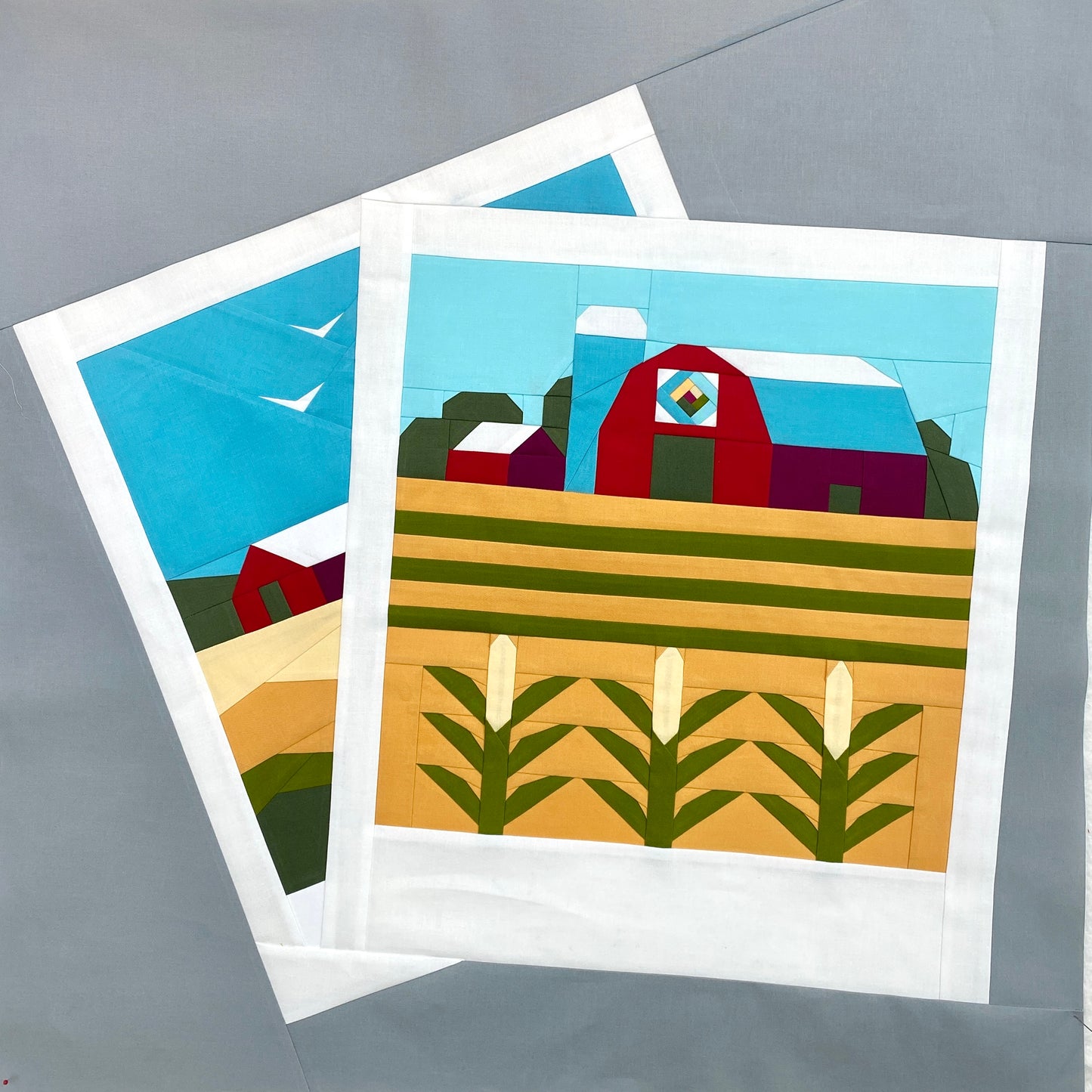 Paper Pattern (Part 7 of 9) Capturing Memories HEARTLAND, A Foundation Paper Piecing Quilt Pattern Series