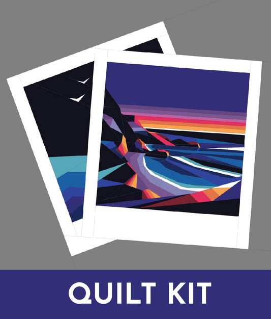 KIT Capturing Memories LUMINESCENT SHORES Part 8 (Capturing Memories Landscape Quilt Pattern Series)