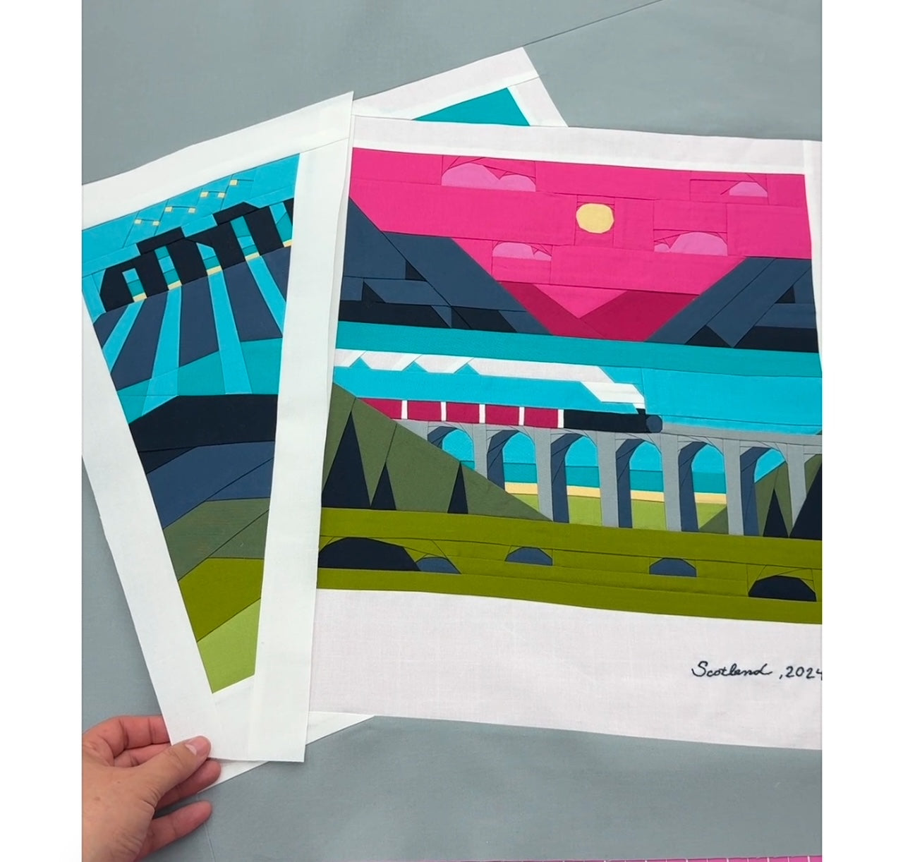 Capturing Memories Scotland Quilt Pattern by Pride and Joy Quilting