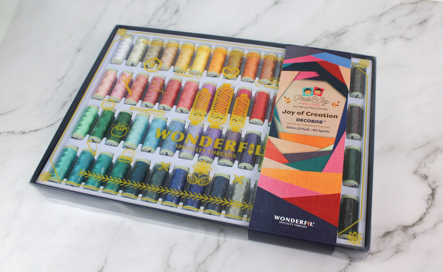 The Joy of Creation (The Complete 60 Spool WonderFil Thread Collection)