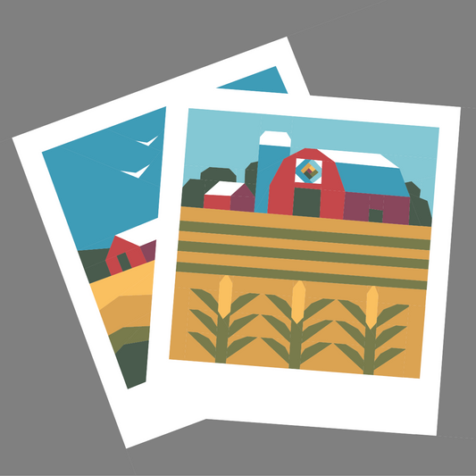 KIT Capturing Memories HEARTLAND Part 7 of 9 (Capturing Memories Landscape Quilt Pattern Series)