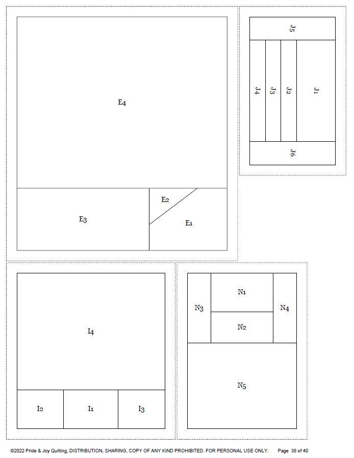 PDF (Part 5 of 12) Capturing ISLANDS, A Foundation Paper Piecing Quilt Pattern Series