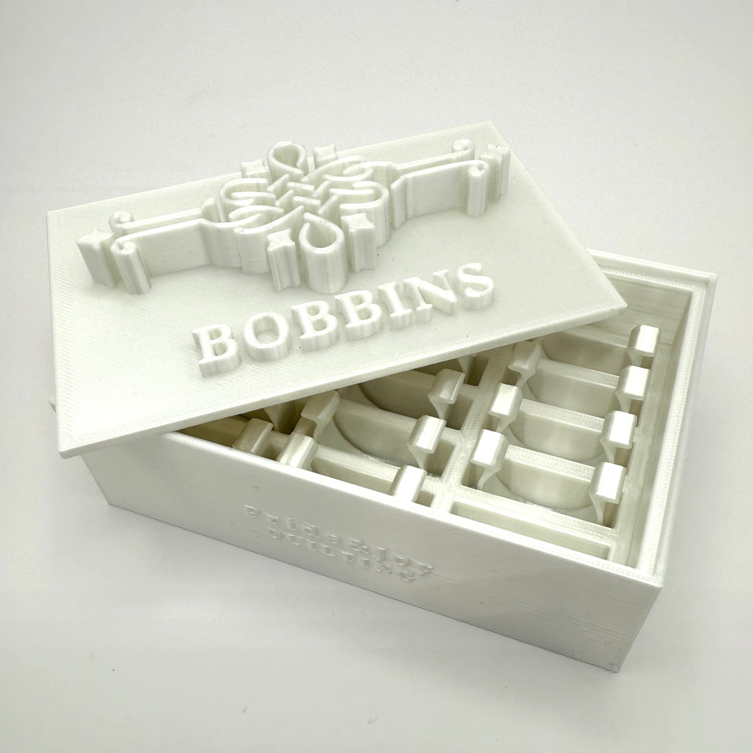 Singer Featherweight Bobbin Box & Keepers by Pride & Joy Quilting pearl