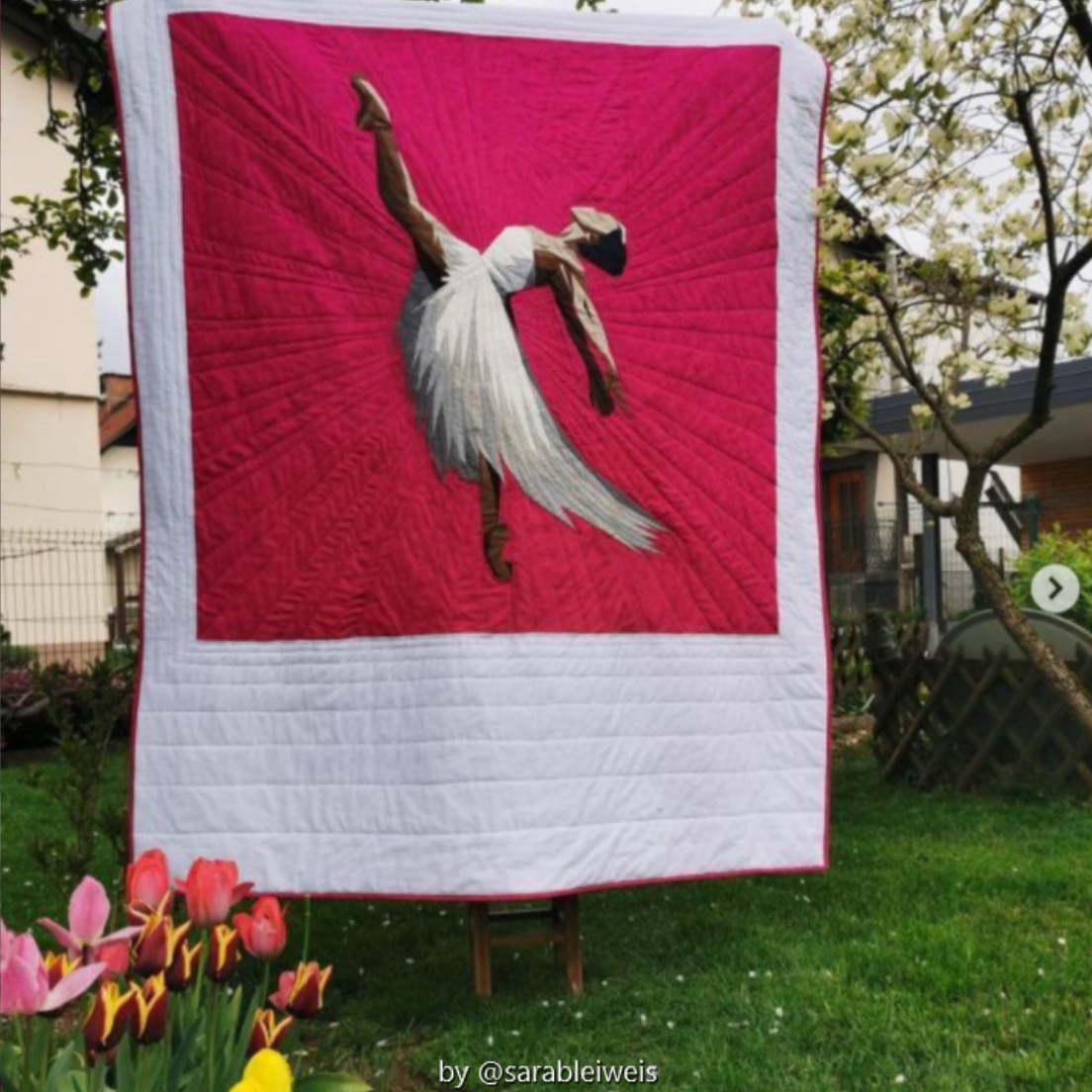Paper Pattern: Prima Ballerina Foundation Paper Piecing Quilt