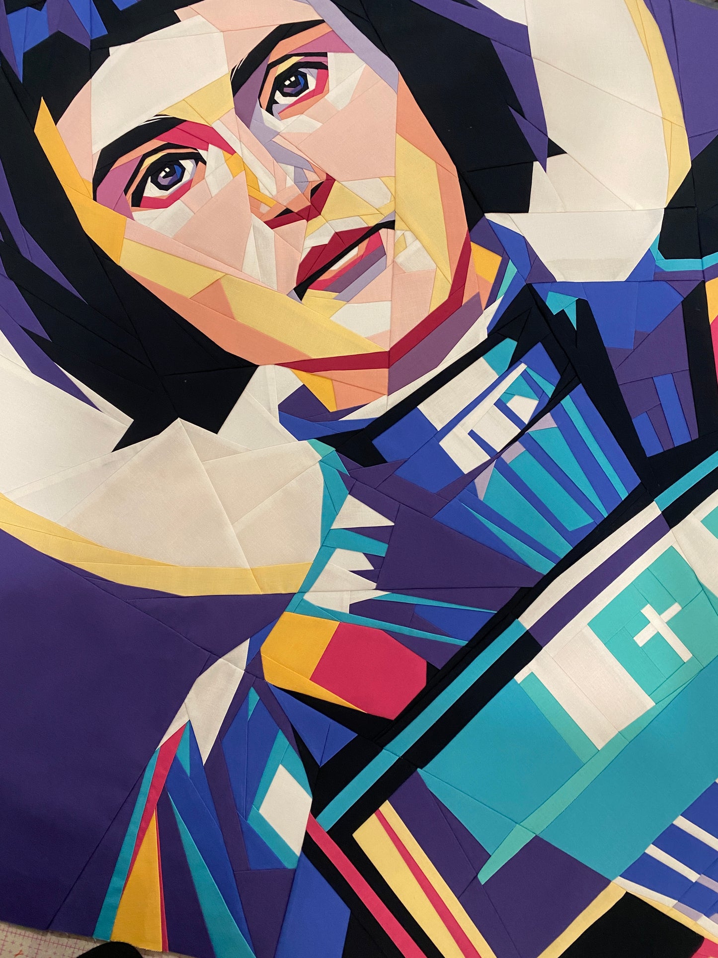 Paper Pattern: Joan of Arc a Foundation Paper Piecing Quilt