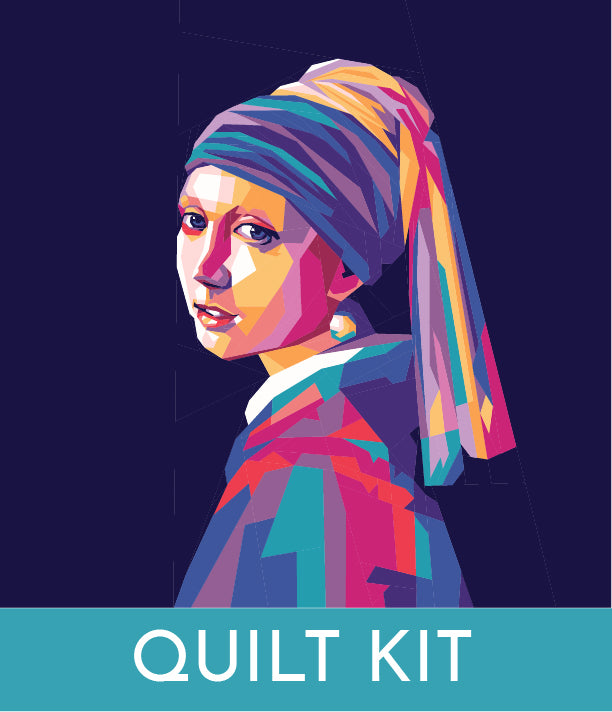 Girl With The Pearl Earring QUILT KIT