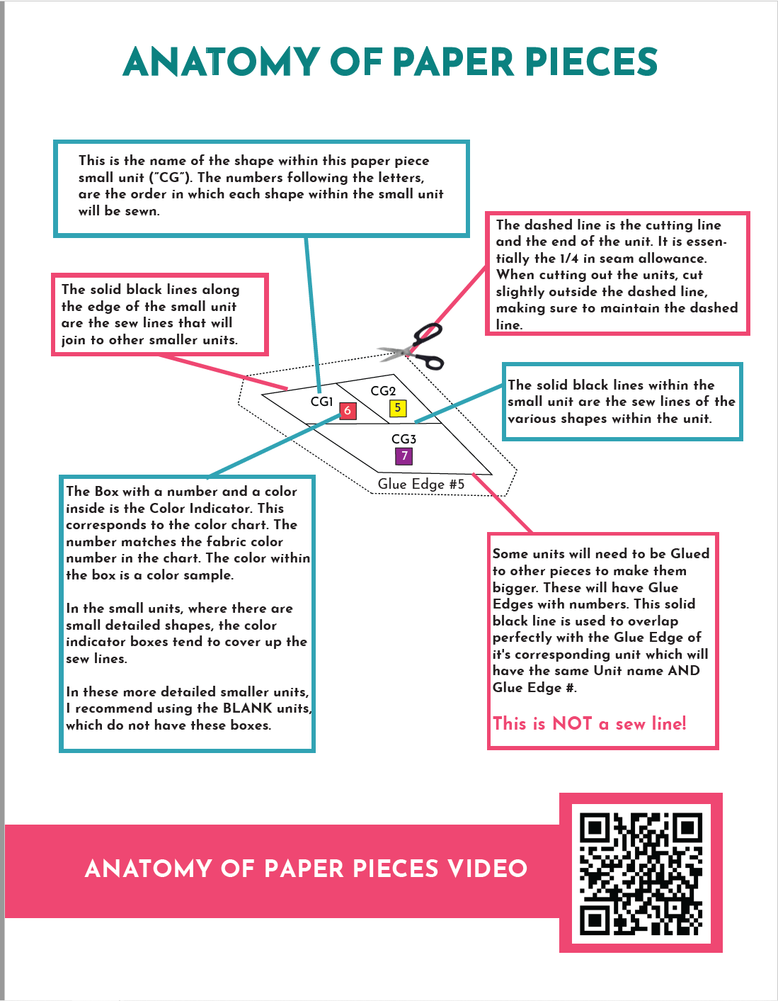 QUEEN of The NILE- A Foundation Paper Piecing Pattern (PDF Pattern)