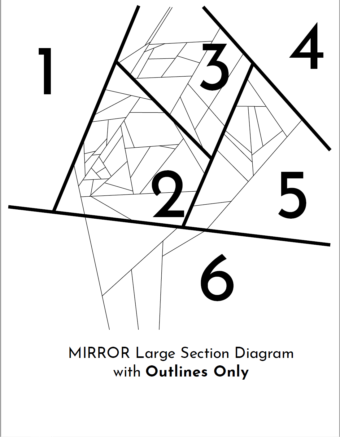 QUEEN of The NILE- A Foundation Paper Piecing Pattern (PDF Pattern)