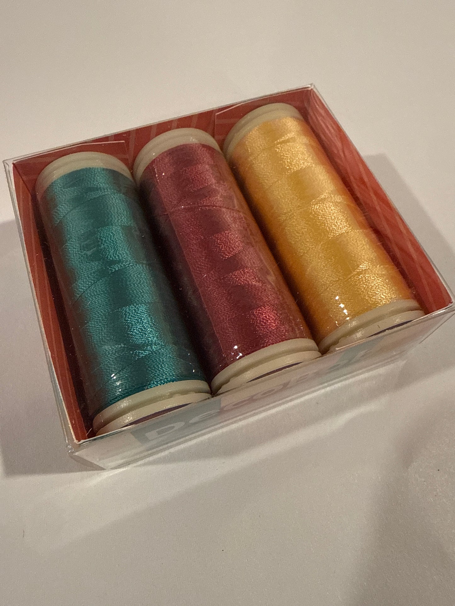 3 Pack Thread (250 m spools of Decobob 80wt)