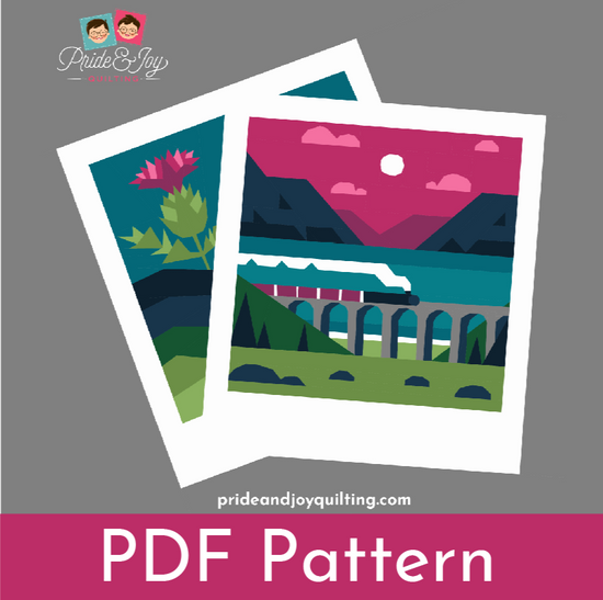 Capturing Memories Scotland Quilt Pattern by Pride and Joy Quilting icon