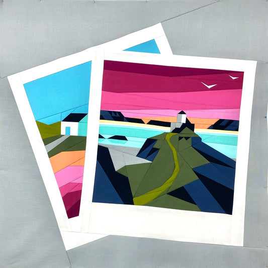 PDF (Part 4 of 12) Capturing Memories SEASIDE. A Foundation Paper Piecing Quilt Pattern Series.