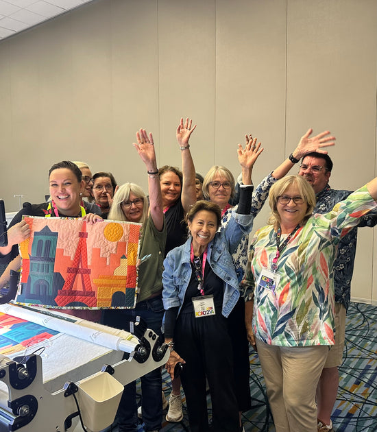 Paris Je T'Aime: Pro Stitcher & Ruler Long Arm Quilting Class