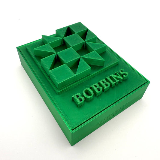 (Size: Class L ) (COLOR: Emerald Green) Bobbin Box & Keepers by Pride & Joy Quilting