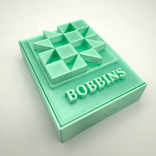 (Size: Class L ) (COLOR: Mint Tourmaline) Bobbin Box & Keepers