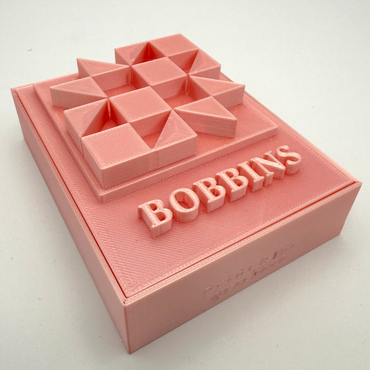 (Size: Class L ) (COLOR: Pink Diamond) Bobbin Box & Keepers