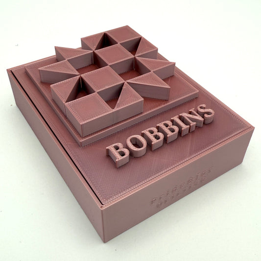 (Size: Class L ) (COLOR: Rose Topaz) Bobbin Box & Keepers