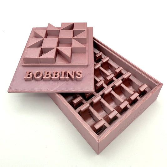 (Size: Class L ) (COLOR: Rose Topaz) Bobbin Box & Keepers