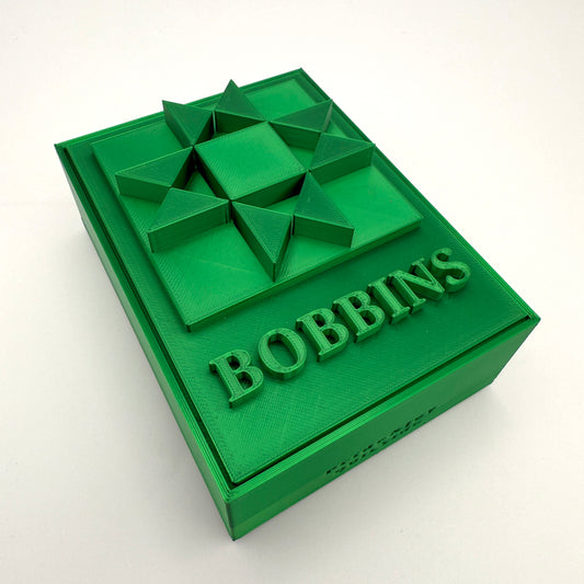 (Size: Class M ) (COLOR: Emerald Green ) Bobbin Box & Keepers