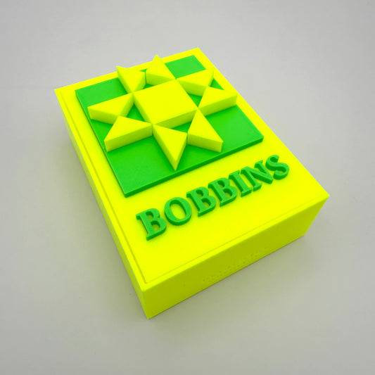(Size: Class M ) (COLOR: Neon Yellow-Green) Bobbin Box & Keepers