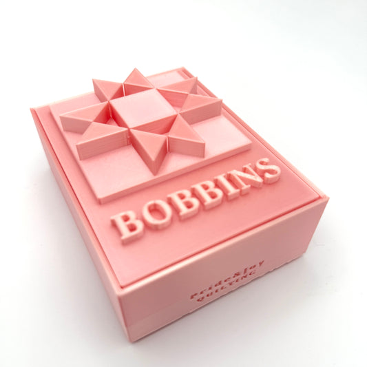 (Size: Class M ) (COLOR: Pink Diamond) Bobbin Box & Keepers