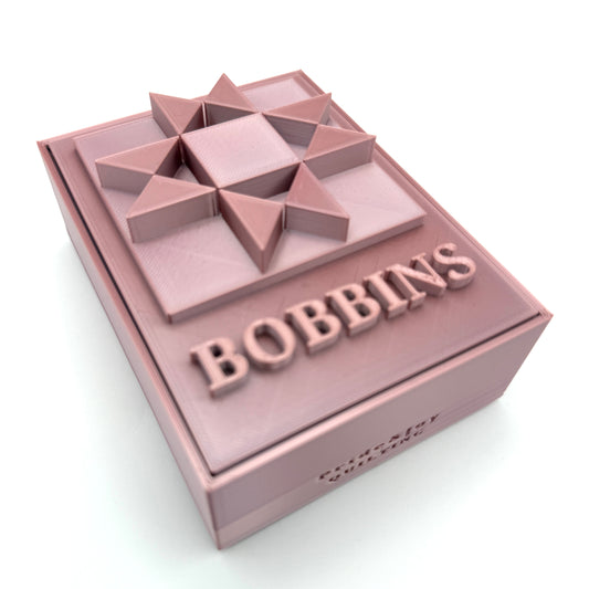 (Size: Class M ) (COLOR: Rose Topaz) Bobbin Box & Keepers