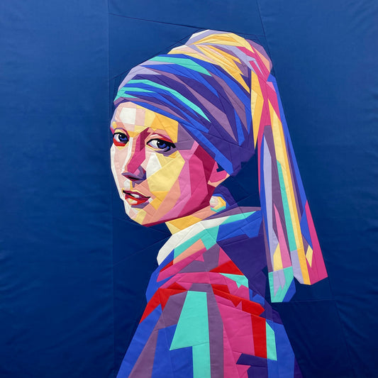 Girl With A Pearl Earring PDF Quilt Pattern