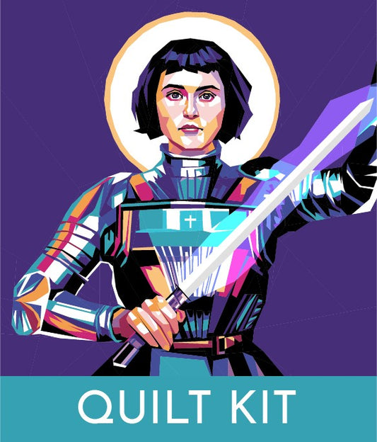 Quilt Kit: Joan of Arc a Foundation Paper Piecing Quilt