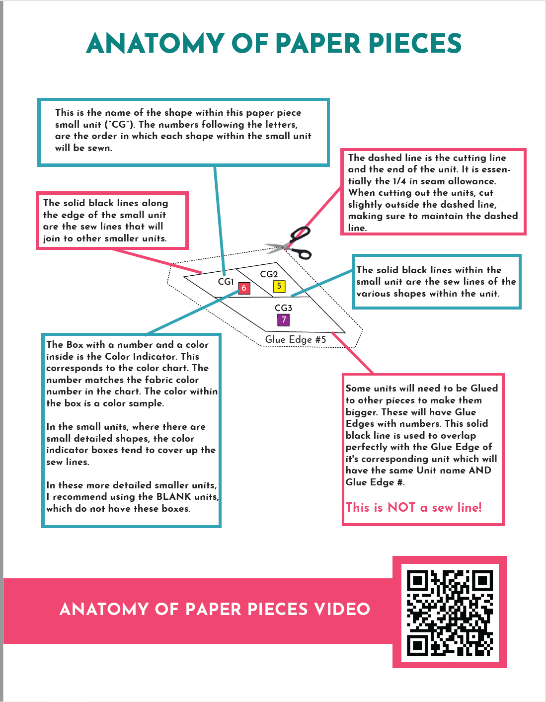 QUEEN of the Nile -A Foundation Paper Piecing Pattern (PAPER PATTERN)